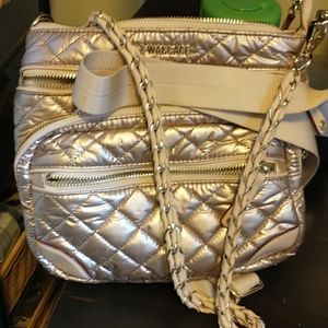 Rose gold MZ Wallace Downtown Crosby